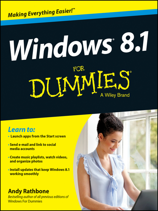 Title details for Windows 8.1 For Dummies by Andy Rathbone - Wait list